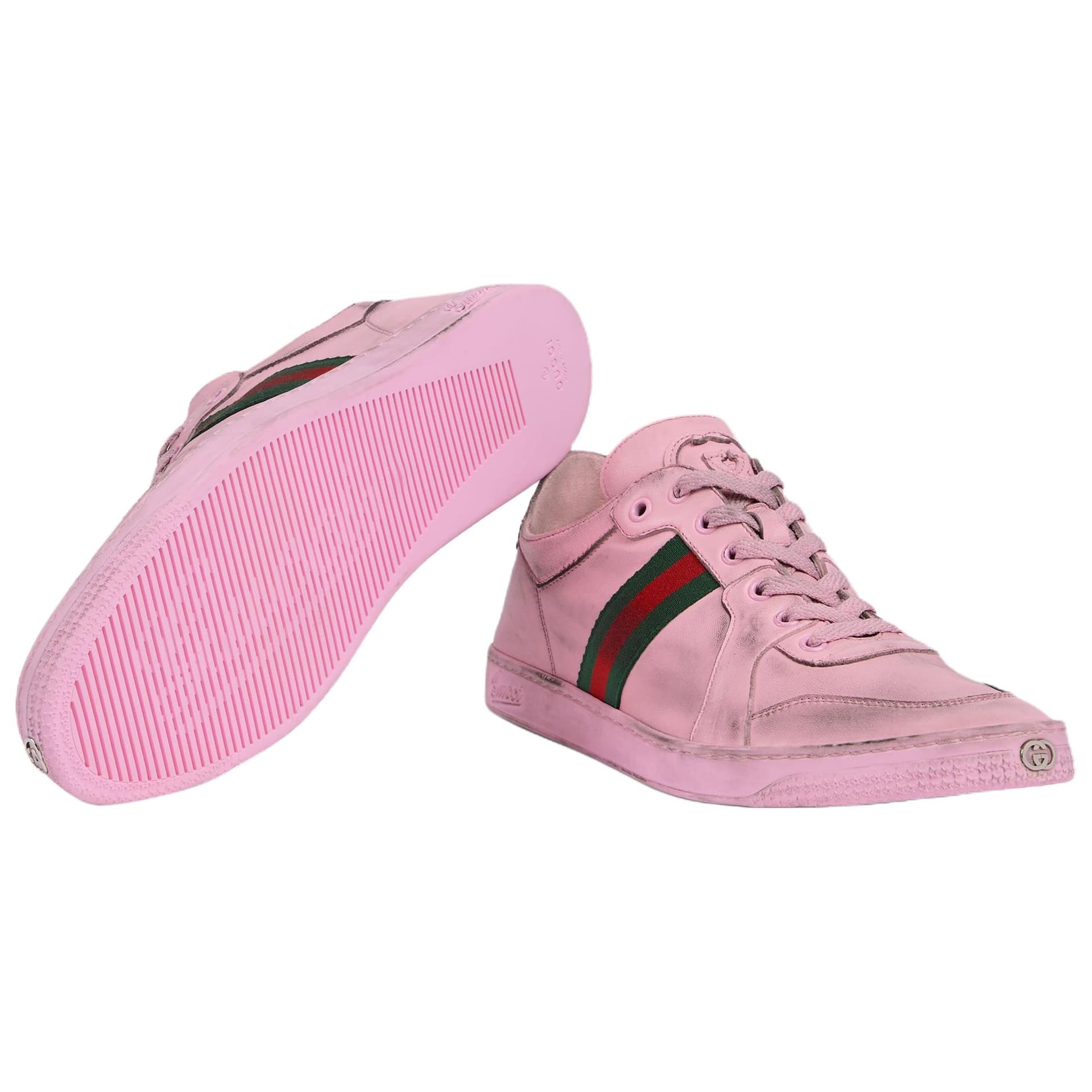 Кроссовки GUCCI La Famiglia Stretch G - изображение 6