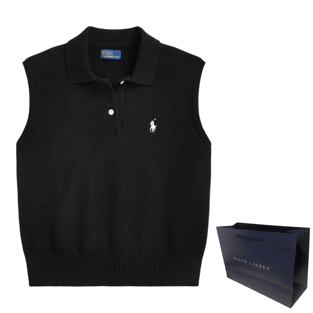 Майка Polo Ralph Lauren Майка Стандартный размер Женские Черный - изображение 6