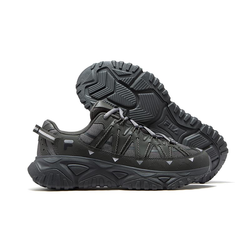 Кроссовки FILA FUSION FREEROAM Wander Shoes Дышащие массивные кроссовки Мужские Черные - изображение 5