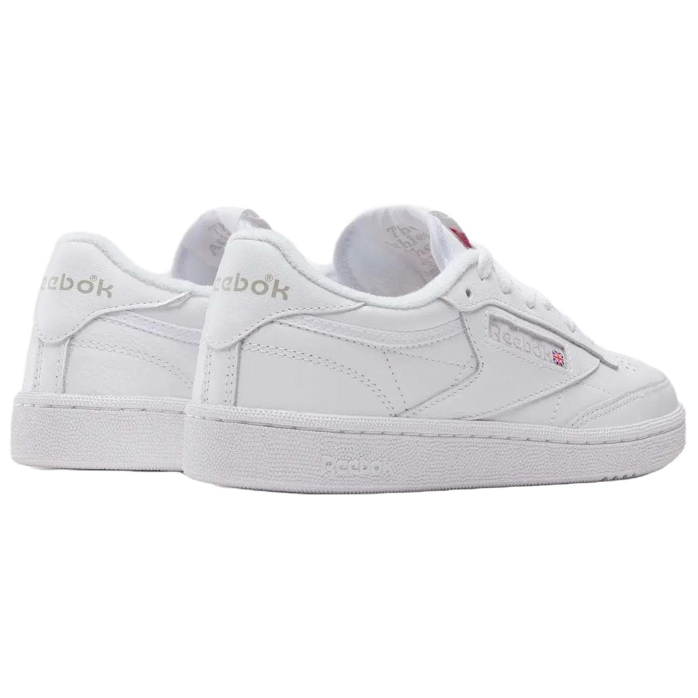 Кроссовки Reebok CLUB C 85 Кеды для скейтбординга Low Топ Белый Женские - изображение 4