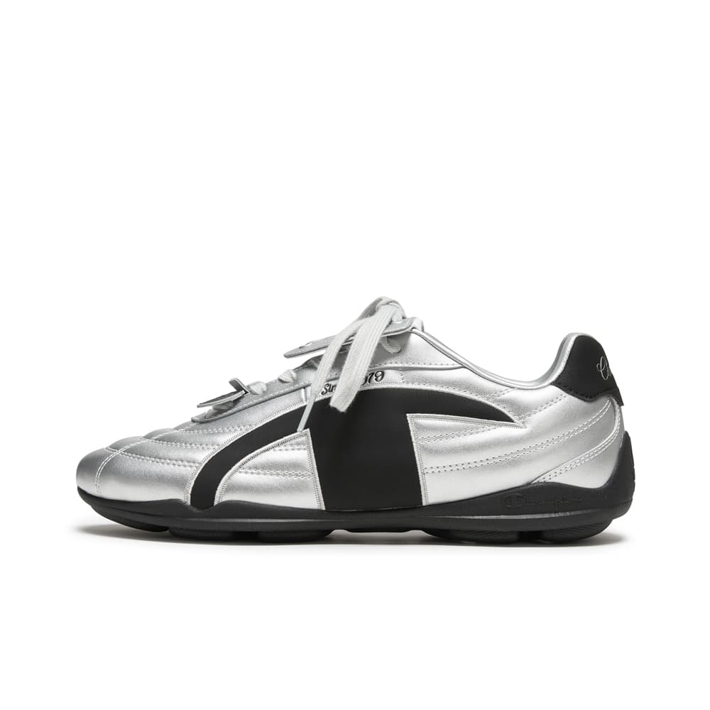 Кроссовки для бега Champion Беговые кроссовки Low Top Silver White Black Мужские - изображение 1