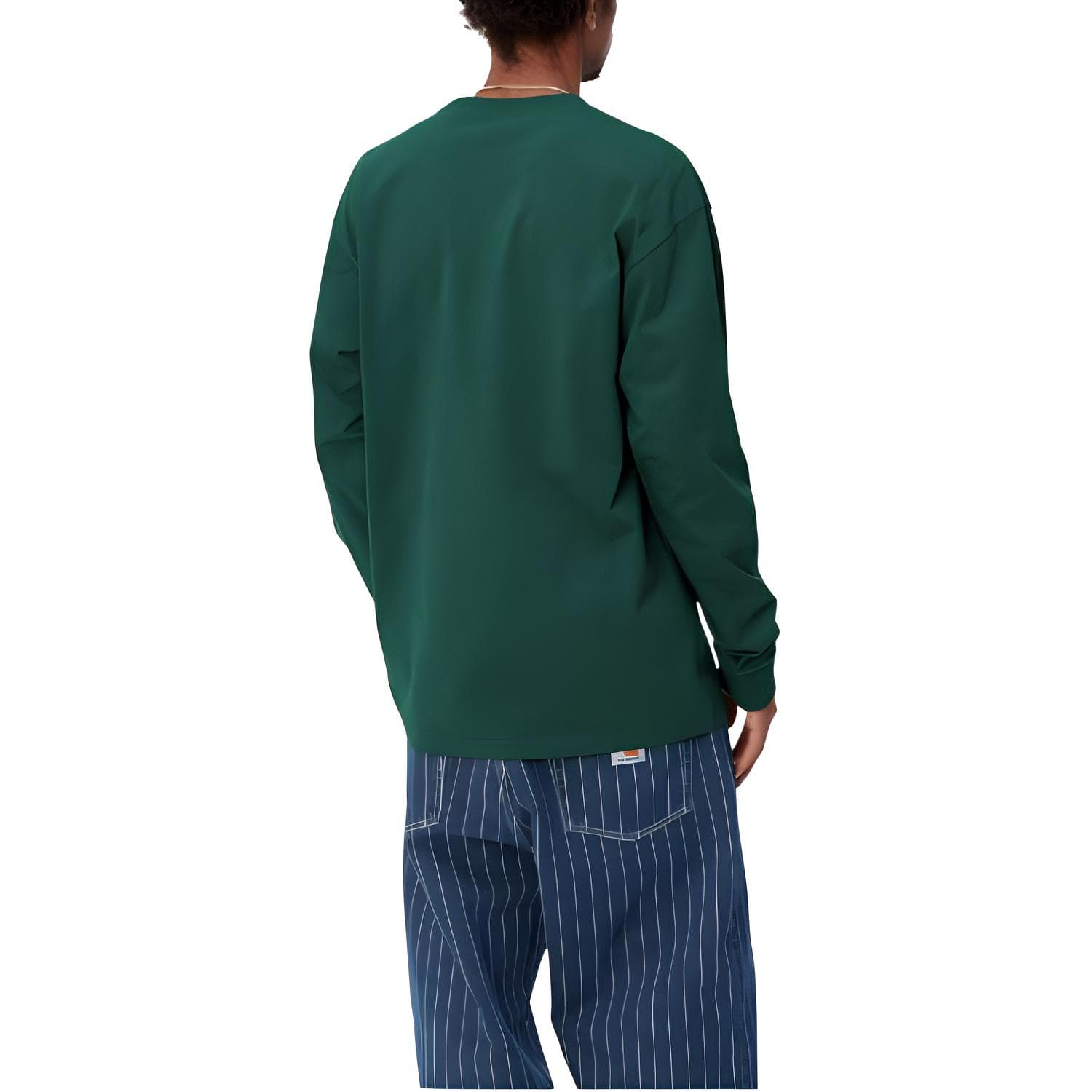 Кофта Carhartt WIP Chase Long Sleevet-Shirt LogoT - изображение 5
