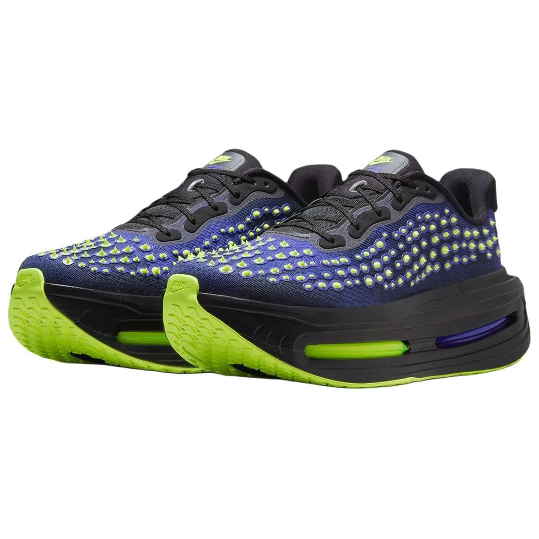 Кроссовки для бега Nike Vomero Premium Дышащий Отскок Низкий Топ Повседневные Беговые Кроссовки Мужские Синий Желтый - изображение 3