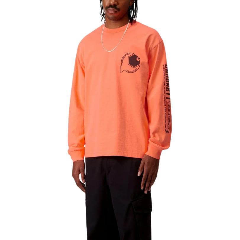 Футболка Carhartt WIP Orange Мужская T-рубашка - изображение 4
