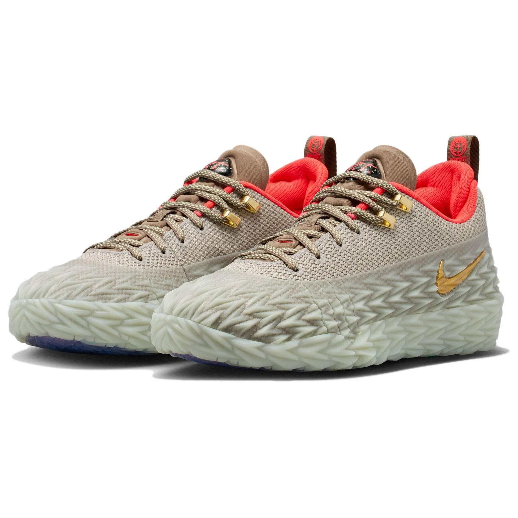 Кроссовки для баскетбола Nike S.T. Charge Low Баскетбольные кроссовки унисекс светлый серый - изображение 2