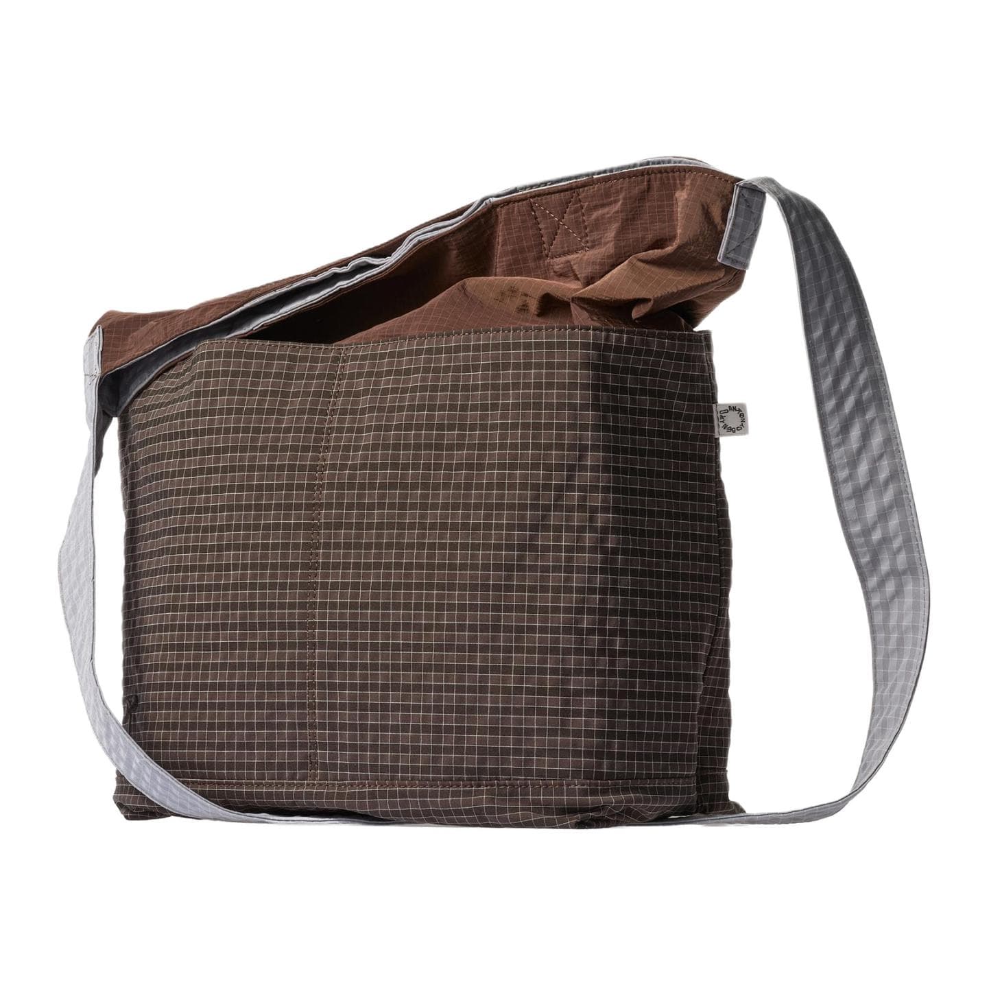 Сумка через плечо ZARA Crossbody Bag Brown Men's - изображение 2