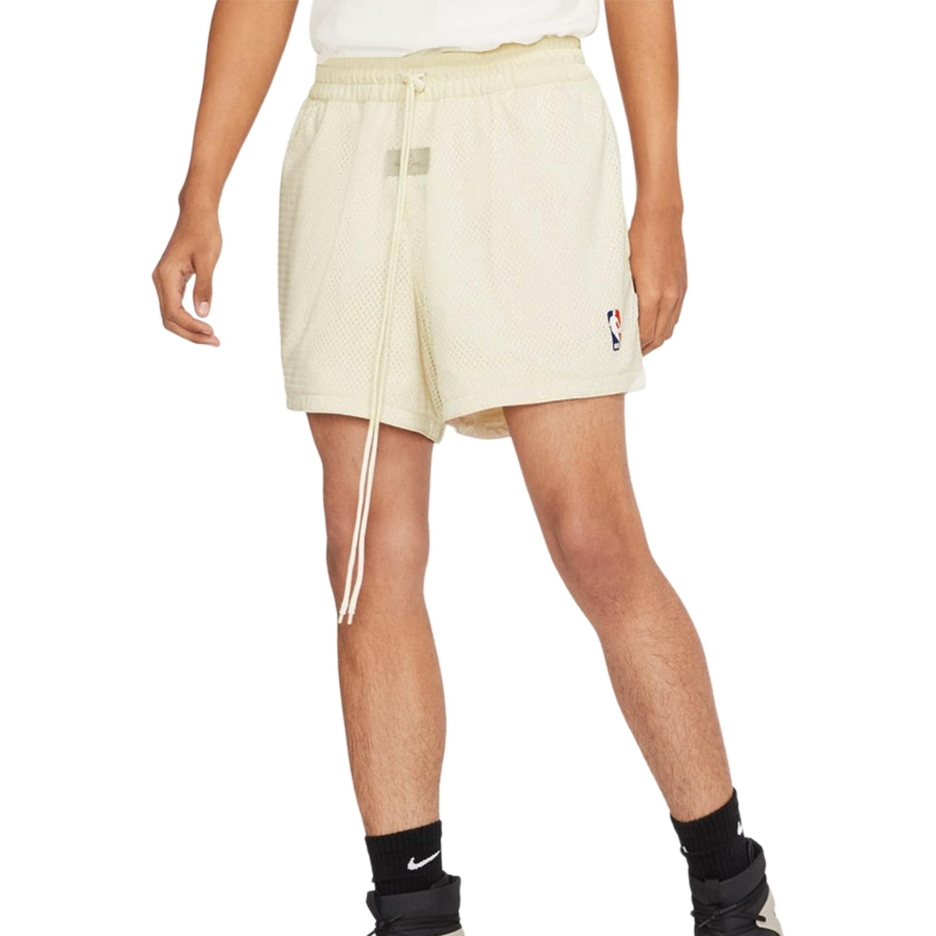 Баскетбольные шорты Nike x Fear of God x NBA Beige Basketball Shorts - изображение 4