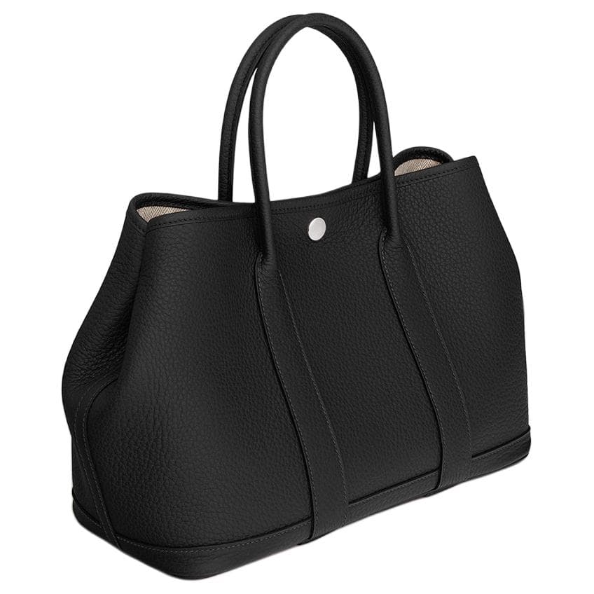 Сумка HERMES Garden party 30 Negonda 89 Noir - изображение 2