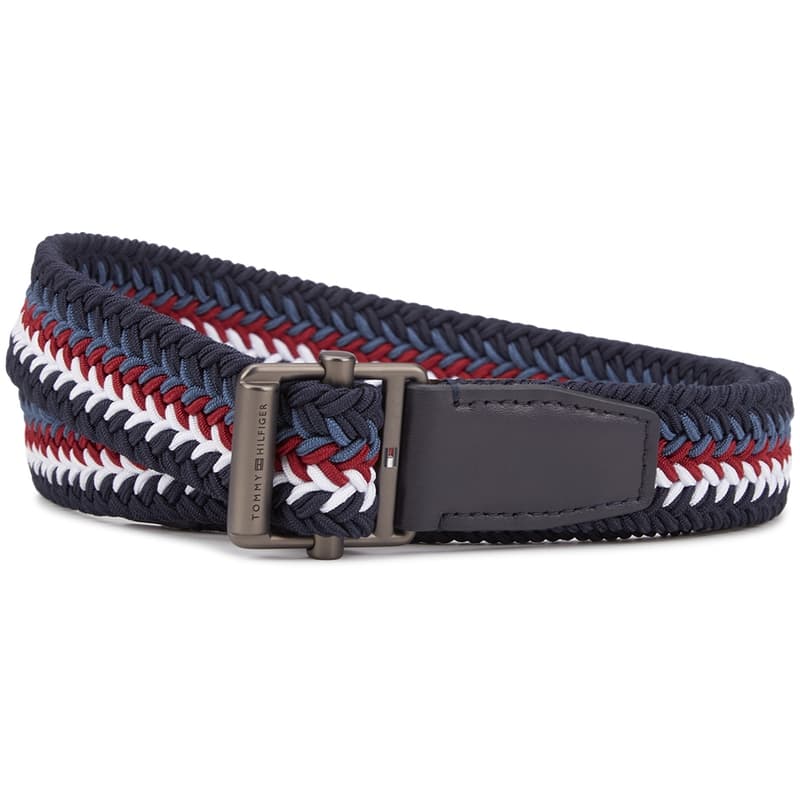 Ремень Tommy Hilfiger Полиэстер Волокно Ремни Мужской 3,5 см - изображение 2