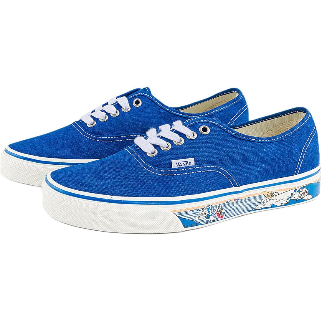 Кеды Vans Аутентичный Кеды Low Топ Синий Унисекс - изображение 3