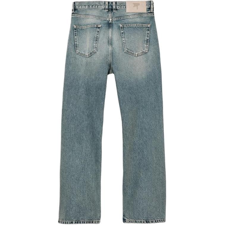 Штаны ZARA Bad Bunny Medium Blue Men's Jeans ZARA Bad Bunny Средне-синие мужские джинсы - изображение 2