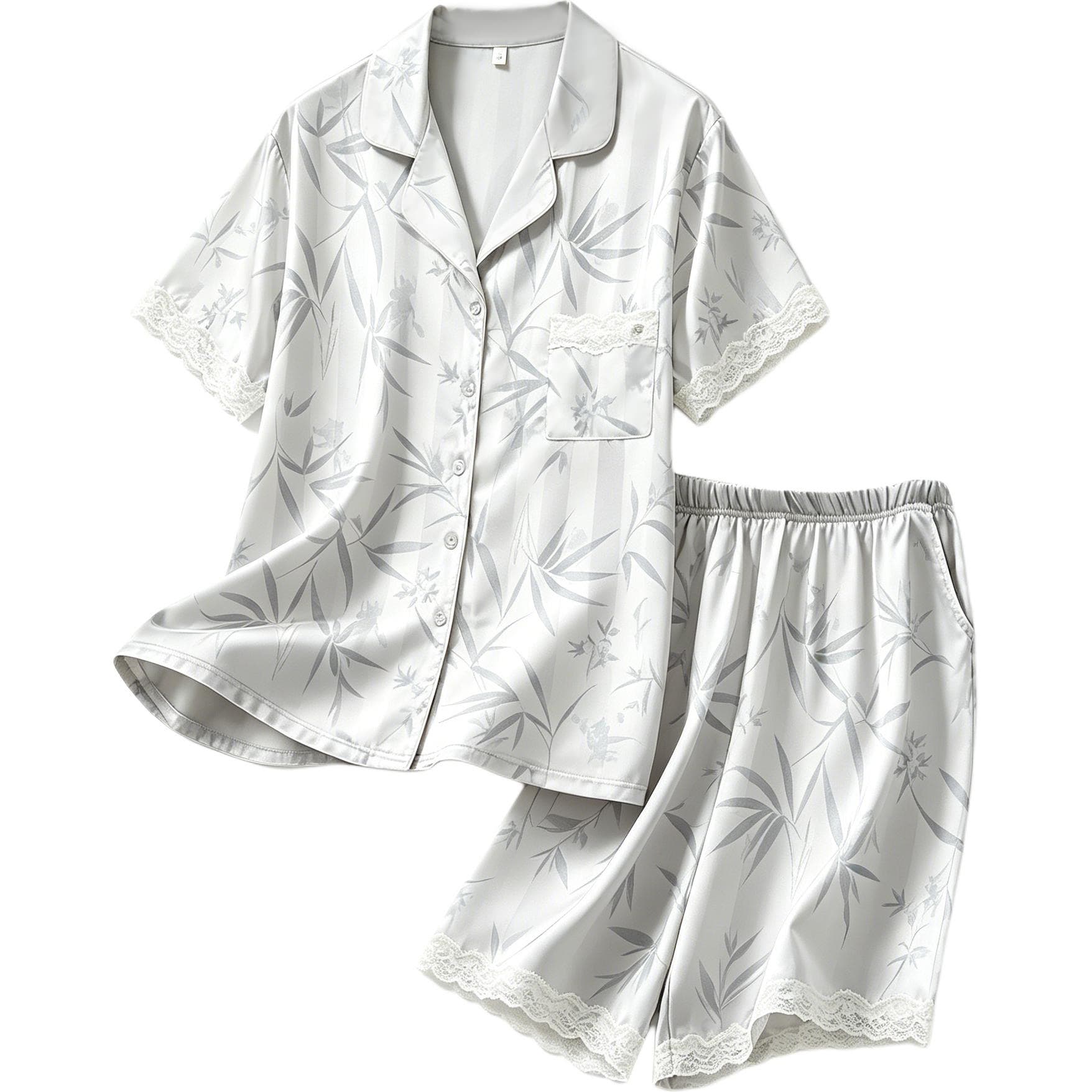 Пижама Jeep D6112 Double Short White Women's Women's Pajama Sets - изображение 1
