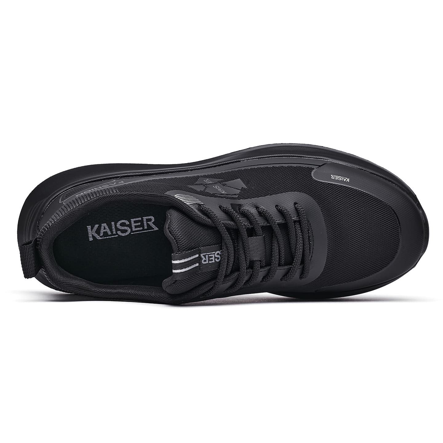 Кроссовки Кроссовки Kaiser для ходьбы Low Top черные мужские - изображение 3