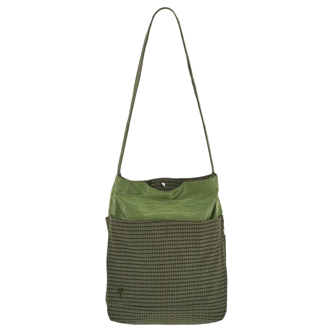 Сумка через плечо ZARA Crossbody Bag Green Men's - изображение 1