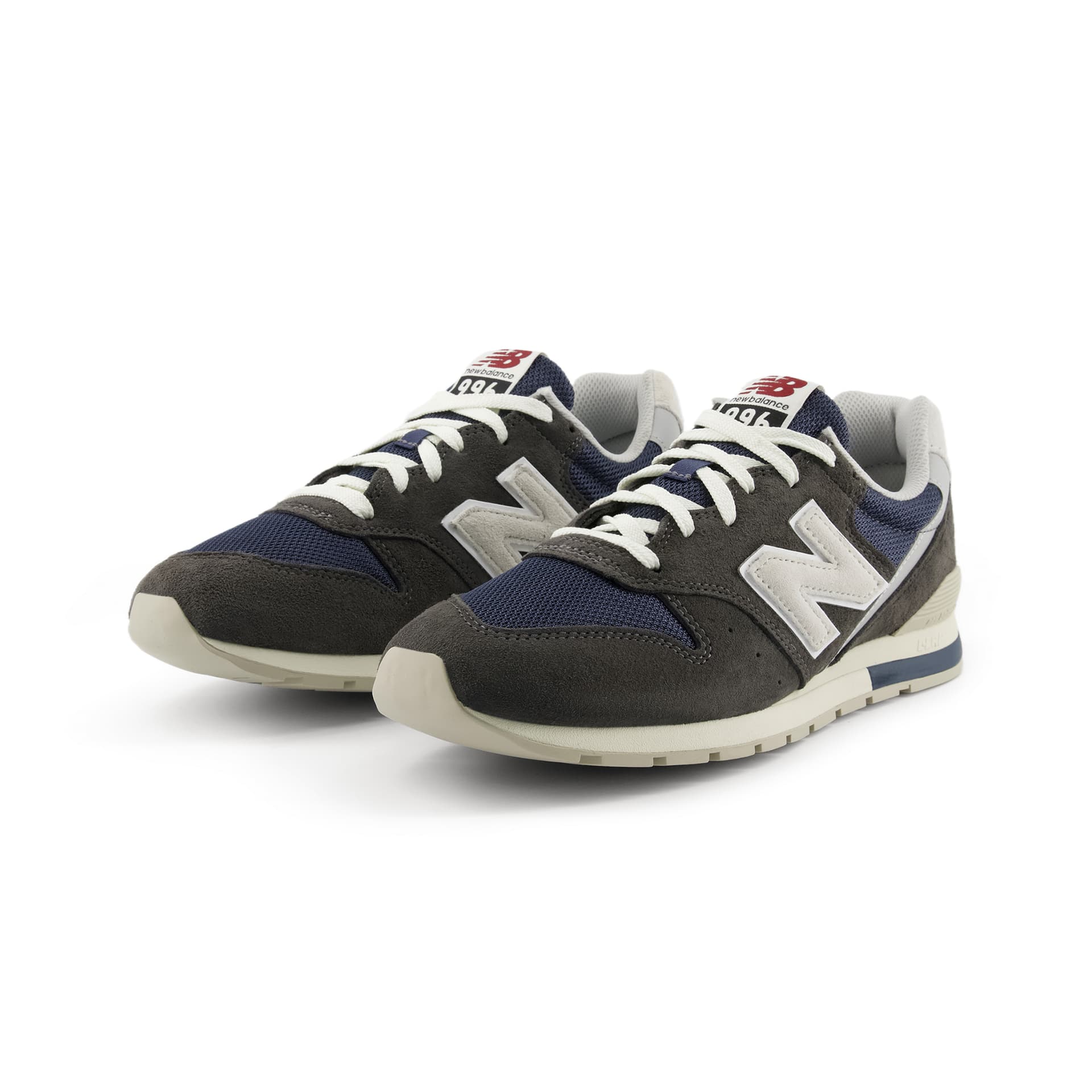 Кроссовки New Balance NB 996 Повседневная обувь Низкий Топ Темно-серый Темно-синий Унисекс - изображение 3