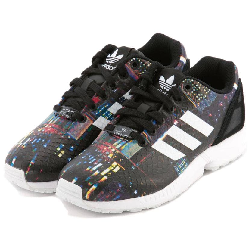 Кроссовки Adidas Originals ZX Flux Повседневная обувь Низкий Топ Черный Женский - изображение 2