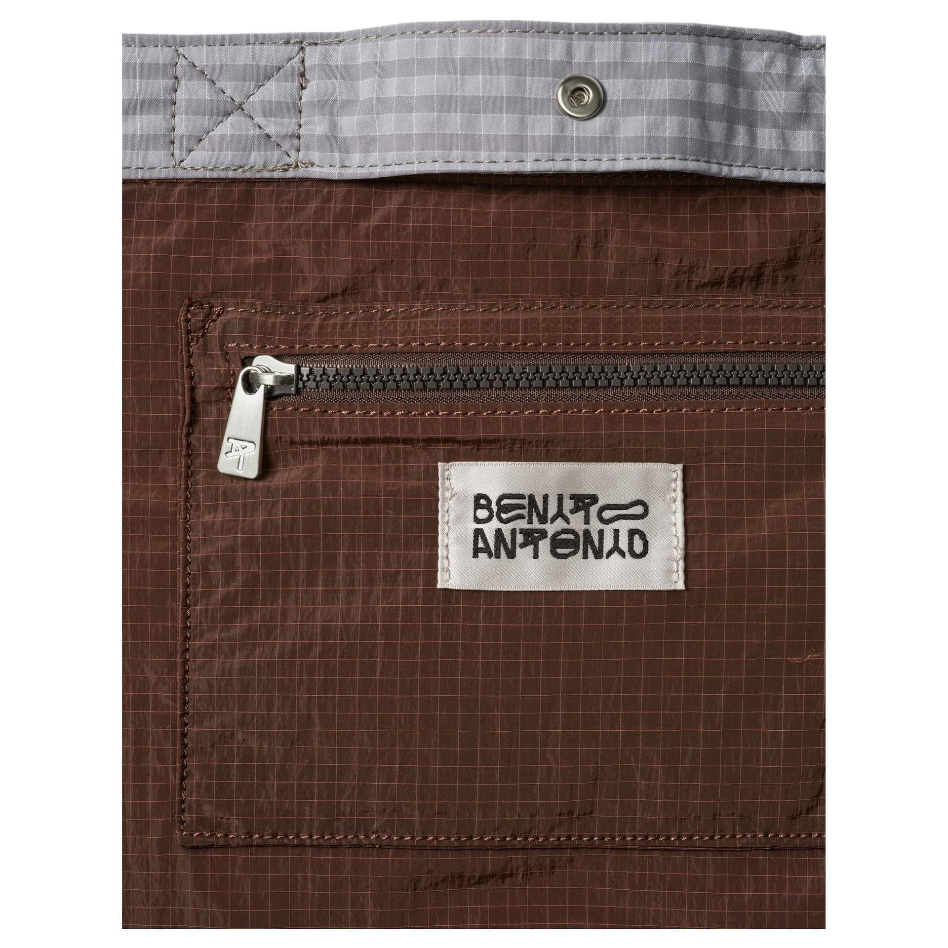 Сумка через плечо ZARA Crossbody Bag Brown Men's - изображение 3