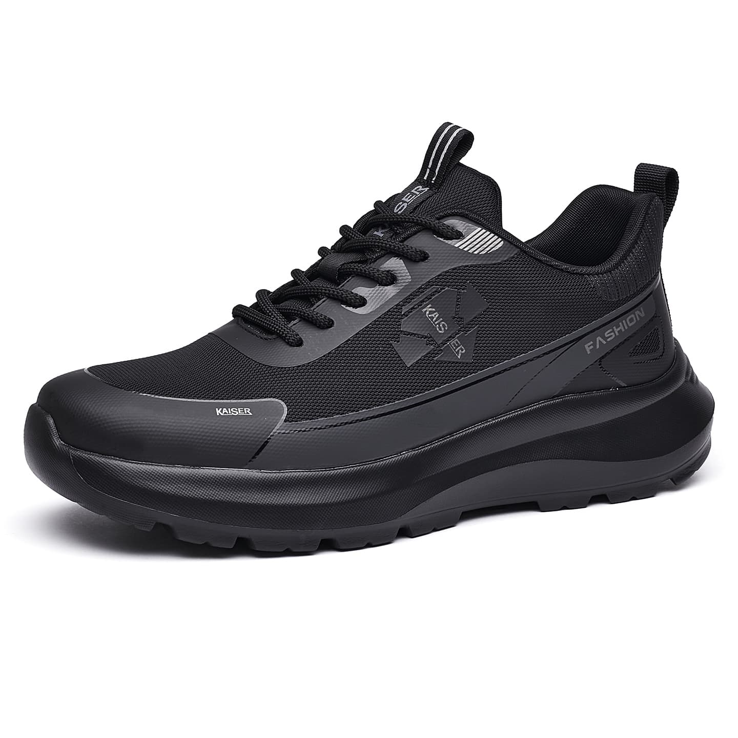 Кроссовки Кроссовки Kaiser для ходьбы Low Top черные мужские - изображение 1