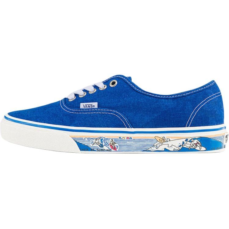 Кеды Vans Аутентичный Кеды Low Топ Синий Унисекс - изображение 2