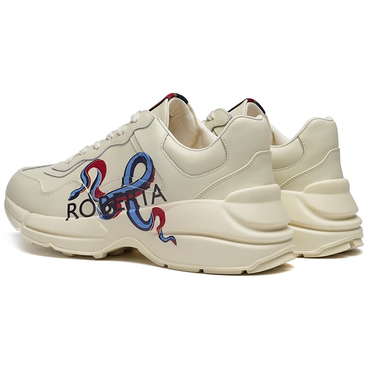 Кроссовки Roberta Di Camerino Chunky Sneakers Low Top Apricot Men's - изображение 4