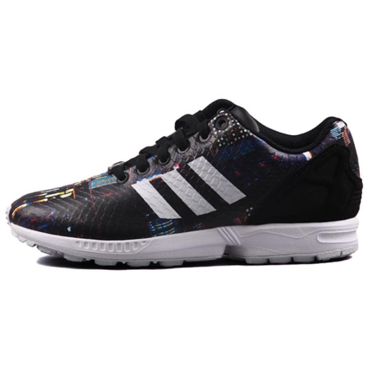 Кроссовки Adidas Originals ZX Flux Повседневная обувь Низкий Топ Черный Женский - изображение 1