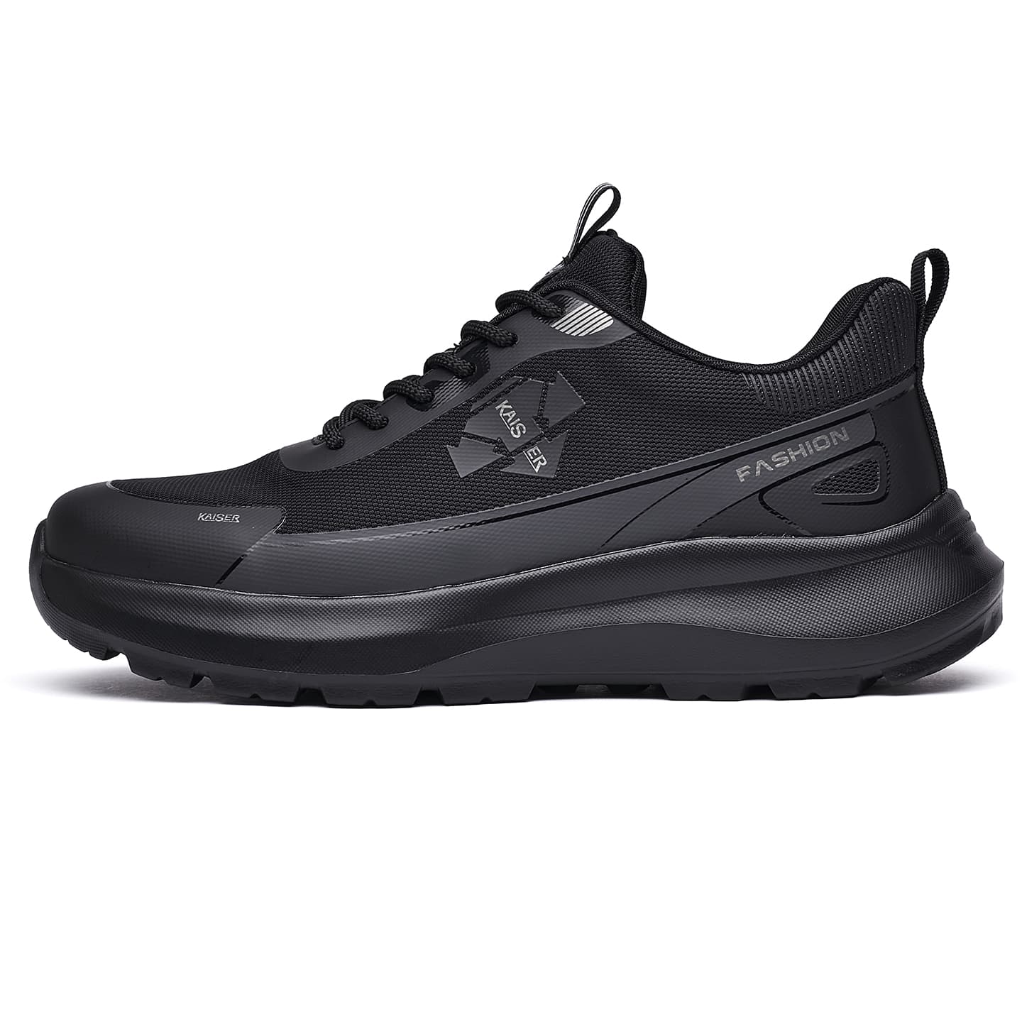 Кроссовки Кроссовки Kaiser для ходьбы Low Top черные мужские - изображение 2