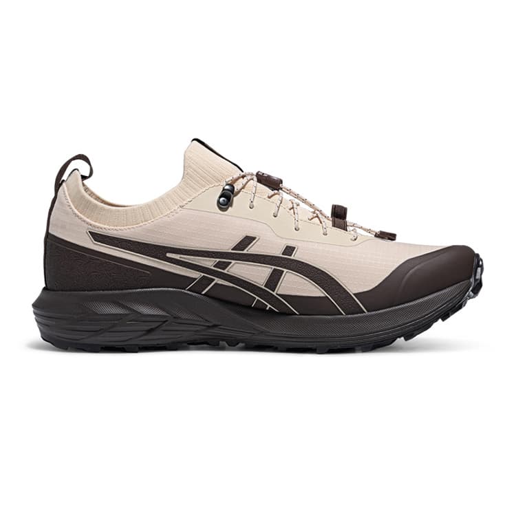 Кроссовки ASICS Gel Sonoma Повседневная обувь Низкий верх Бежевый Кофейный Унисекс - изображение 2