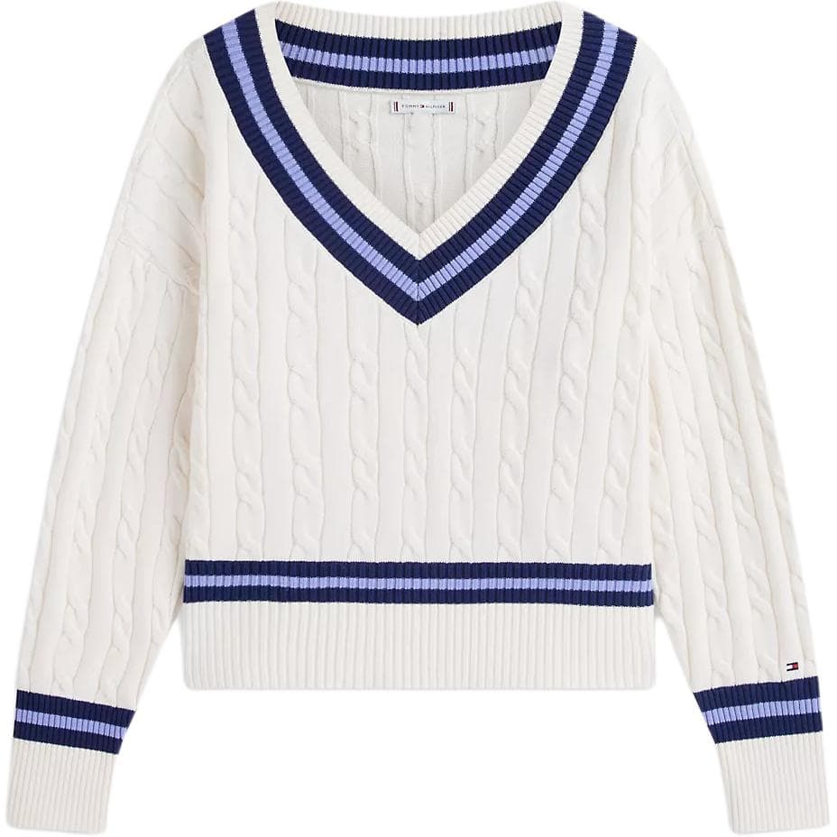 Кардиган Tommy Hilfiger Сливочный Женский Свитера - изображение 1