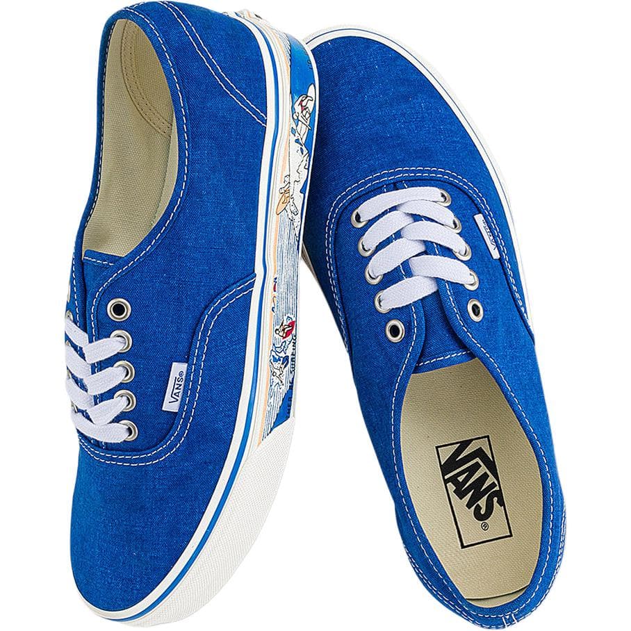 Кеды Vans Аутентичный Кеды Low Топ Синий Унисекс - изображение 5