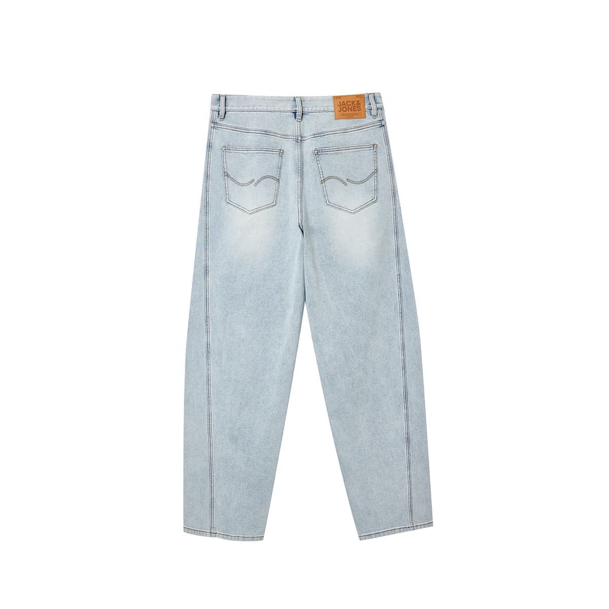 Штаны JACK&JONES Весна 908 Классические американские джинсы свободного кроя с эффектом потертости для повседневной носки - изображение 4