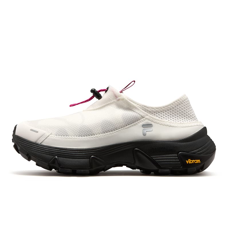 Кроссовки FILA FUSION COMO Y SLIPON Противоскользящая Износостойкая Дышащая Легкая Уличная Обувь Женская Белая - изображение 1