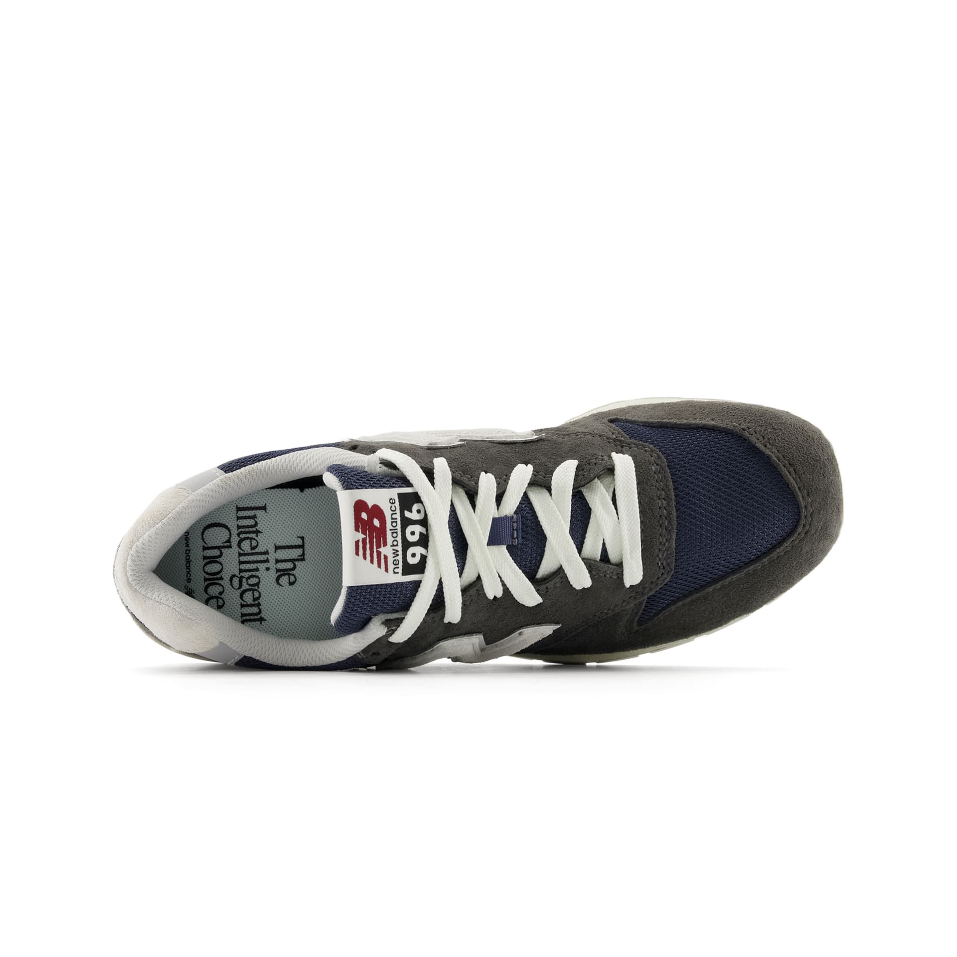 Кроссовки New Balance NB 996 Повседневная обувь Низкий Топ Темно-серый Темно-синий Унисекс - изображение 4