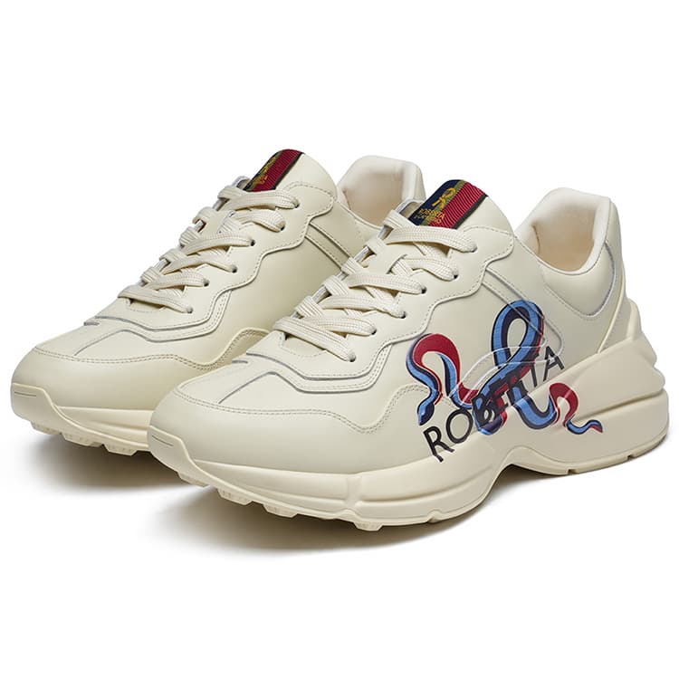 Кроссовки Roberta Di Camerino Chunky Sneakers Low Top Apricot Men's - изображение 3