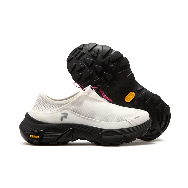 Кроссовки FILA FUSION COMO Y SLIPON Противоскользящая Износостойкая Дышащая Легкая Уличная Обувь Женская Белая - изображение 5