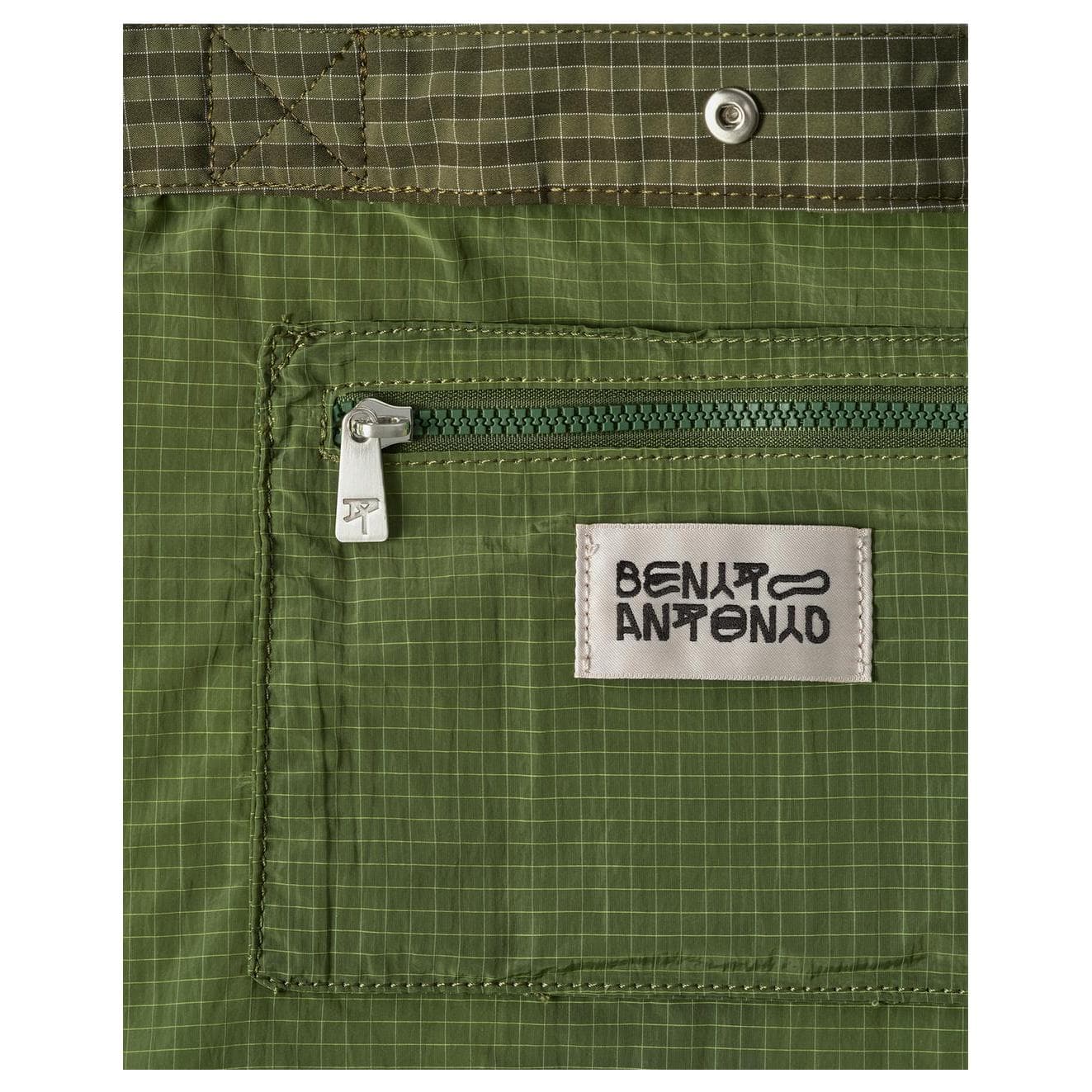 Сумка через плечо ZARA Crossbody Bag Green Men's - изображение 3