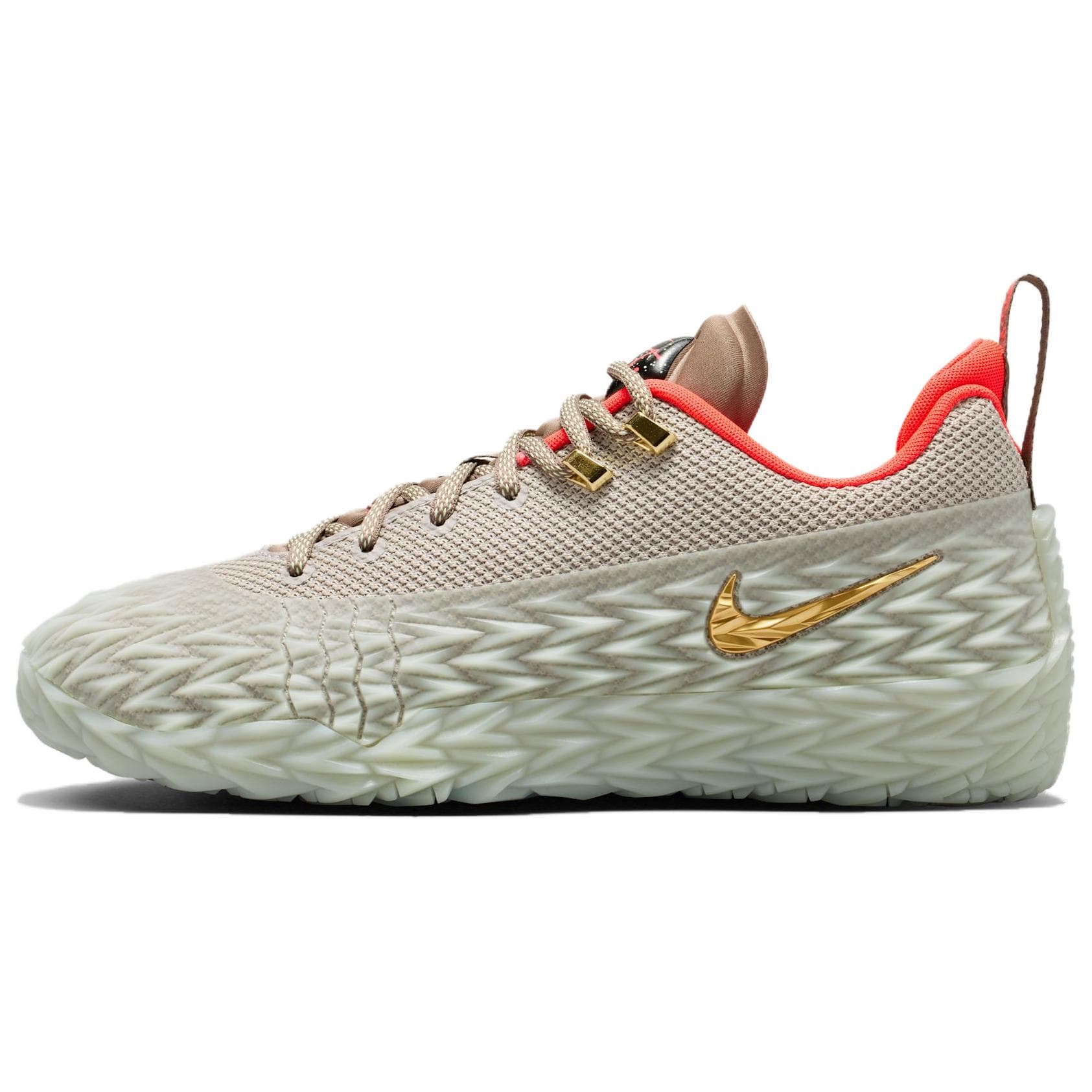 Кроссовки для баскетбола Nike S.T. Charge Low Баскетбольные кроссовки унисекс светлый серый - изображение 1