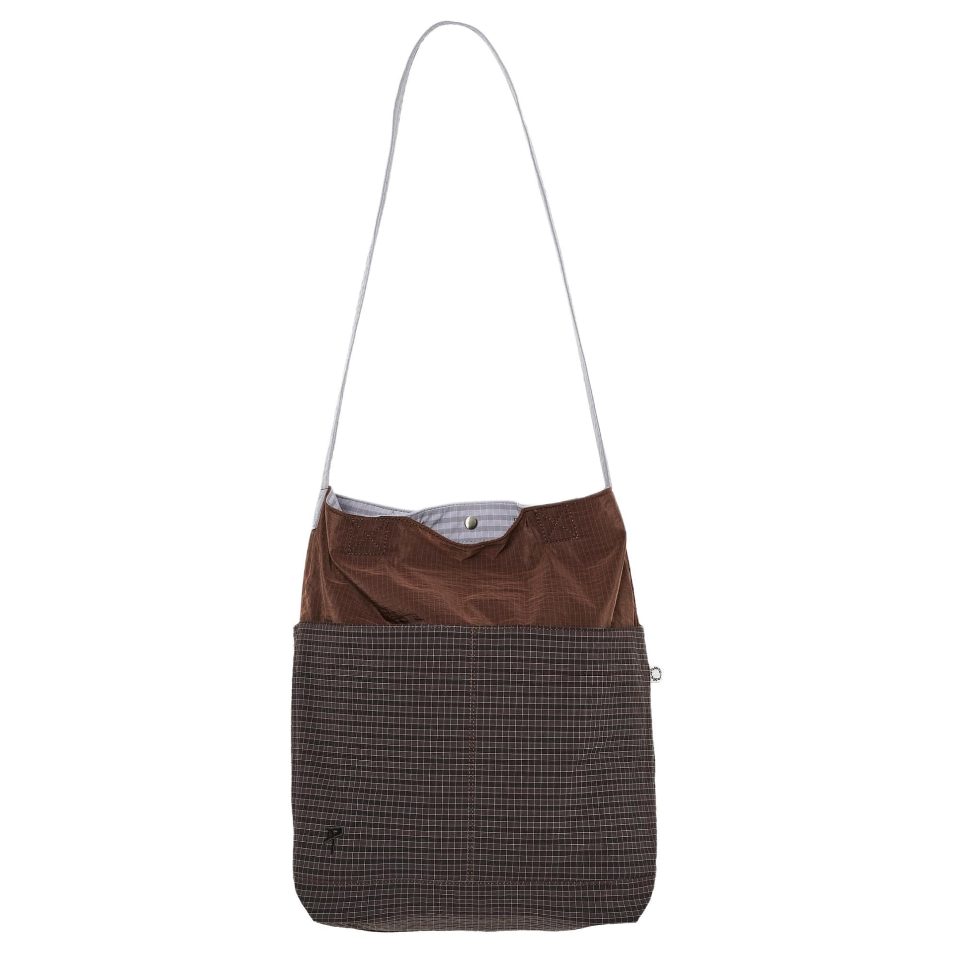 Сумка через плечо ZARA Crossbody Bag Brown Men's - изображение 1
