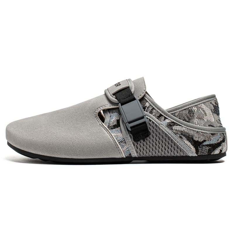 Сандалии Warrior Birkenstock Стиль Обувь Серый Черный Мужской - изображение 1