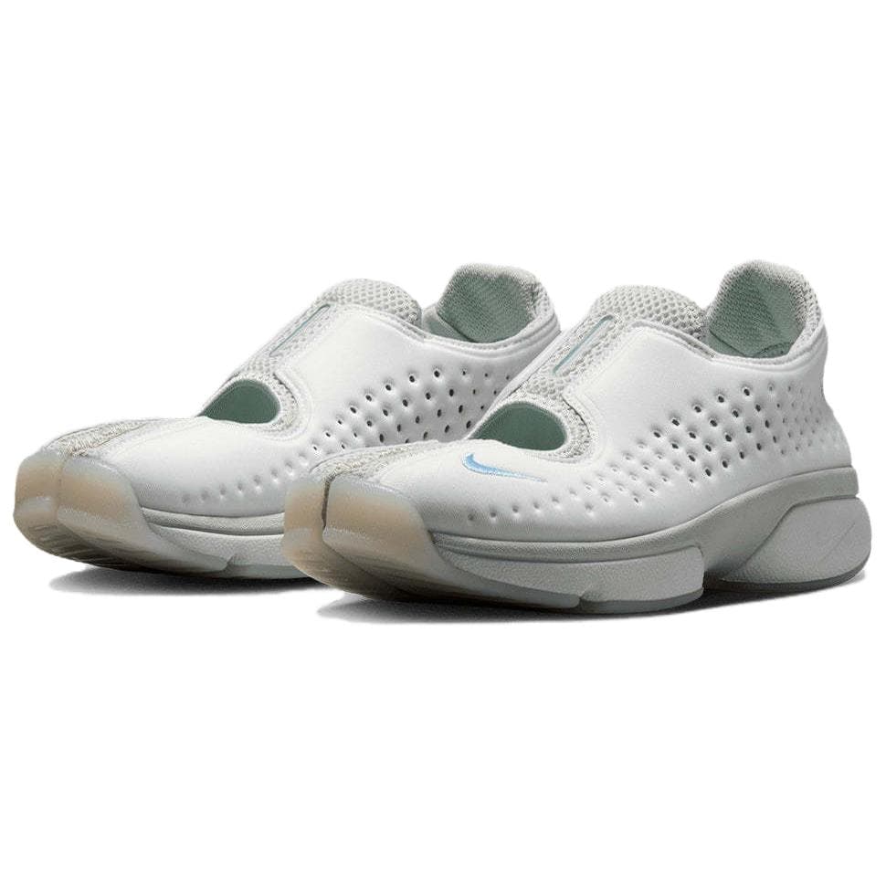 Кроссовки Nike Air Rift 2 Повседневная обувь Низкий Топ Белый Верх Освежающий вариант Серебряный Ледяной Синий Женская - изображение 3