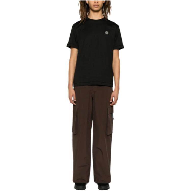 Футболка STONE ISLAND SS24 cleanfit LogoT - изображение 4