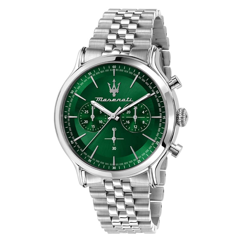 Механические часы Maserati Кварцевый механизм Мужские часы 42mm*42mm*11,35mm Зеленый - изображение 1