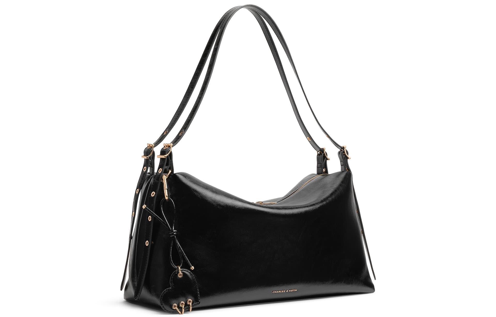 Мини-сумка CHARLES KEITH ПУ (полиуретан) Подмышечный Сумка на плечо Средний Женские Многоцветный - изображение 2