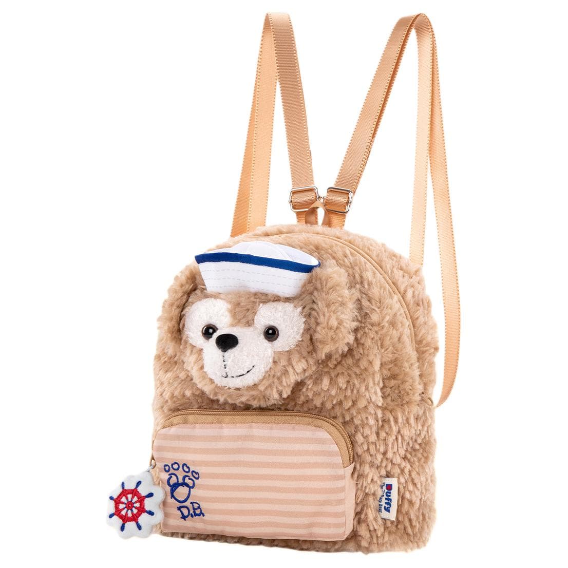 Рюкзак Коллекция Disney Duffy и Friends Полиэстер Полиэстерный Рюкзак Унисекс Коричневый - изображение 2