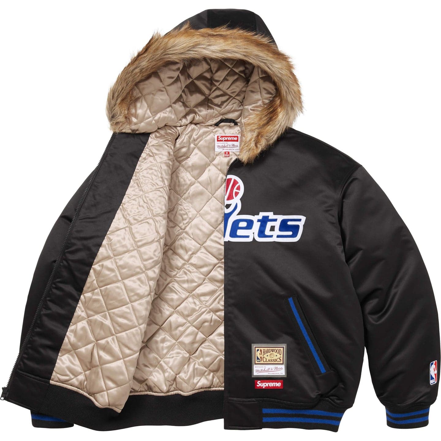 Куртка Коллаборация Supreme Mitchell Ness Унисекс Куртки - изображение 2