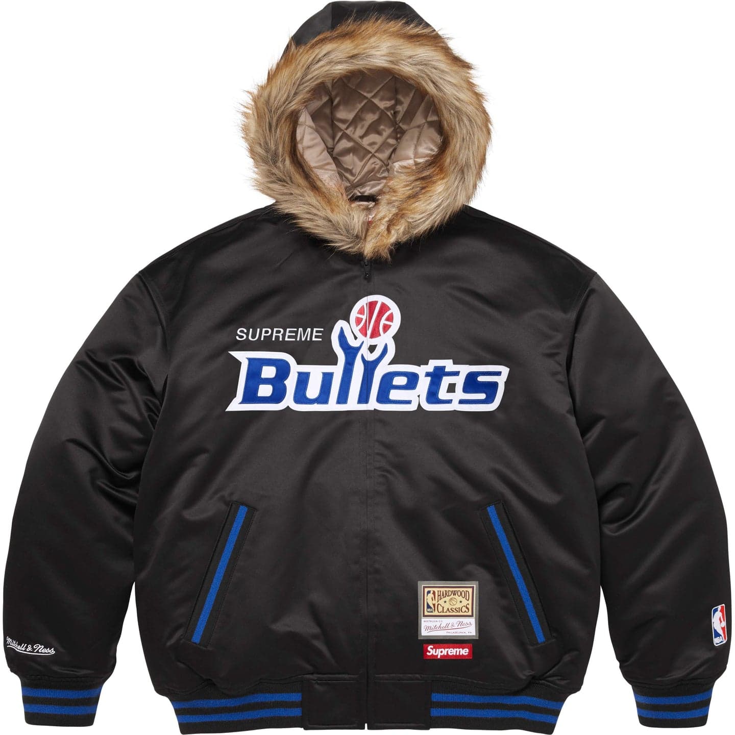 Куртка Коллаборация Supreme Mitchell Ness Унисекс Куртки - изображение 1