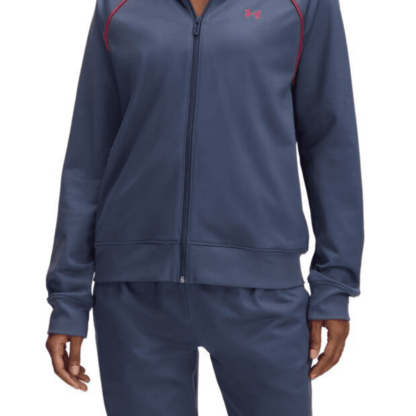 Under Armour RivalTricot SS25 Повседневный Костюм Женские Серый ливень - изображение 4