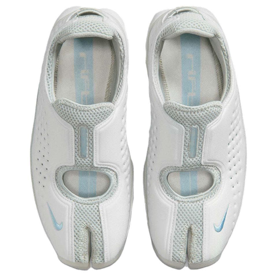 Кроссовки Nike Air Rift 2 Повседневная обувь Низкий Топ Белый Верх Освежающий вариант Серебряный Ледяной Синий Женская - изображение 4
