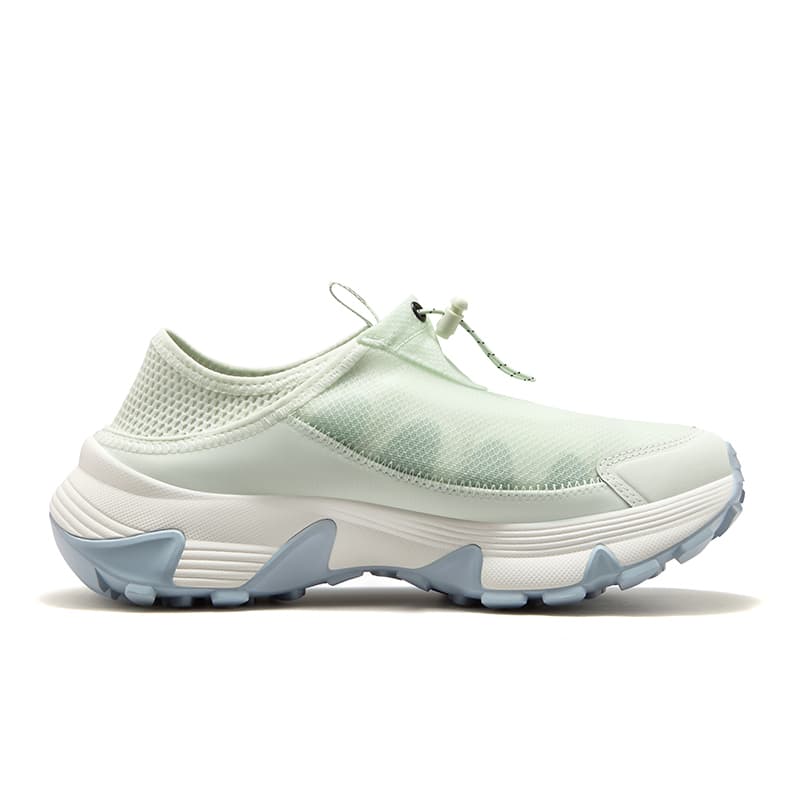 Кроссовки FILA FUSION COMO Y SLIPON Износостойкий Дышащий Легкий Уличная Обувь Женская Зеленая - изображение 2