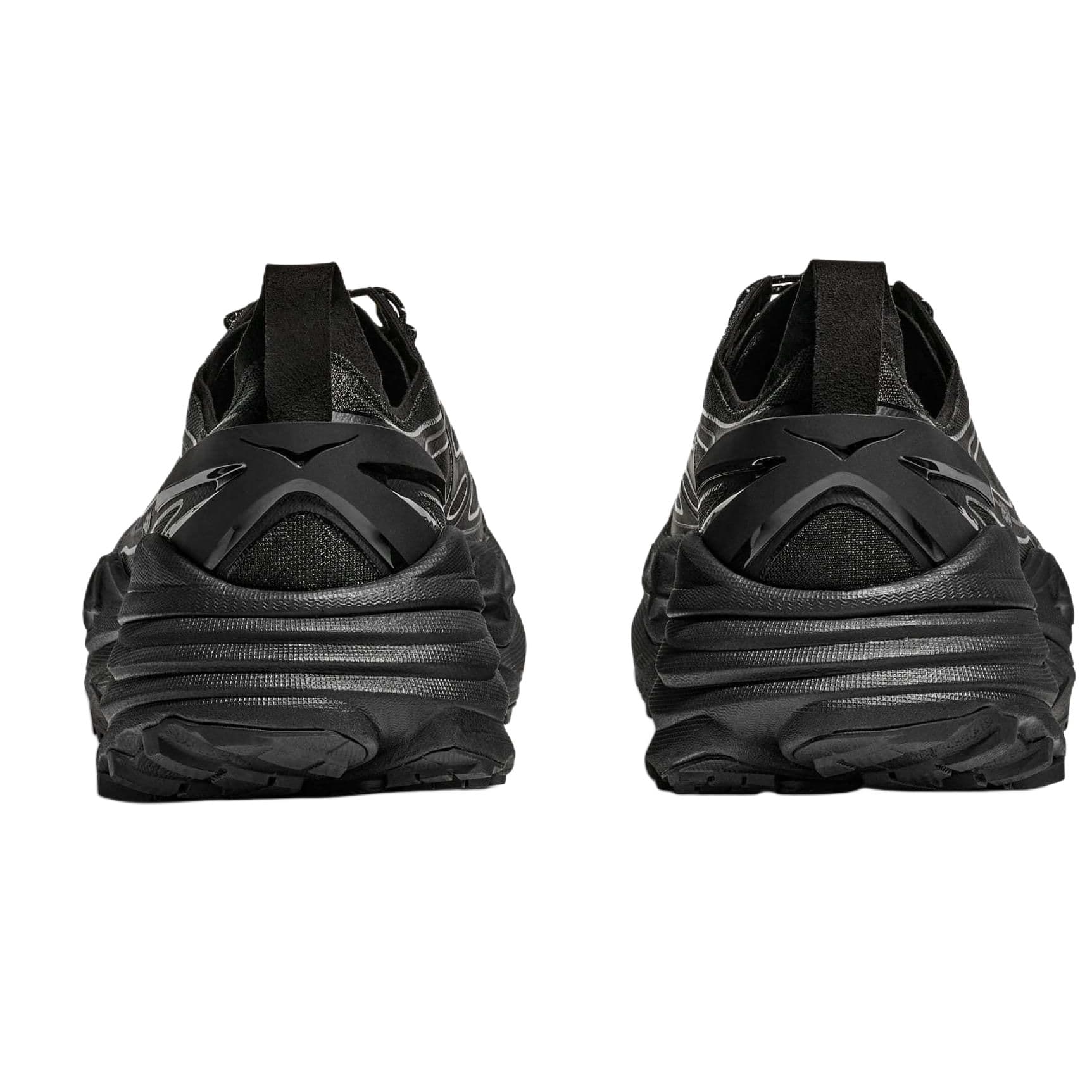 Кроссовки HOKA ONE ONE Stinson One7 Кроссовки для трейлраннинга Унисекс Черно-серебро - изображение 6