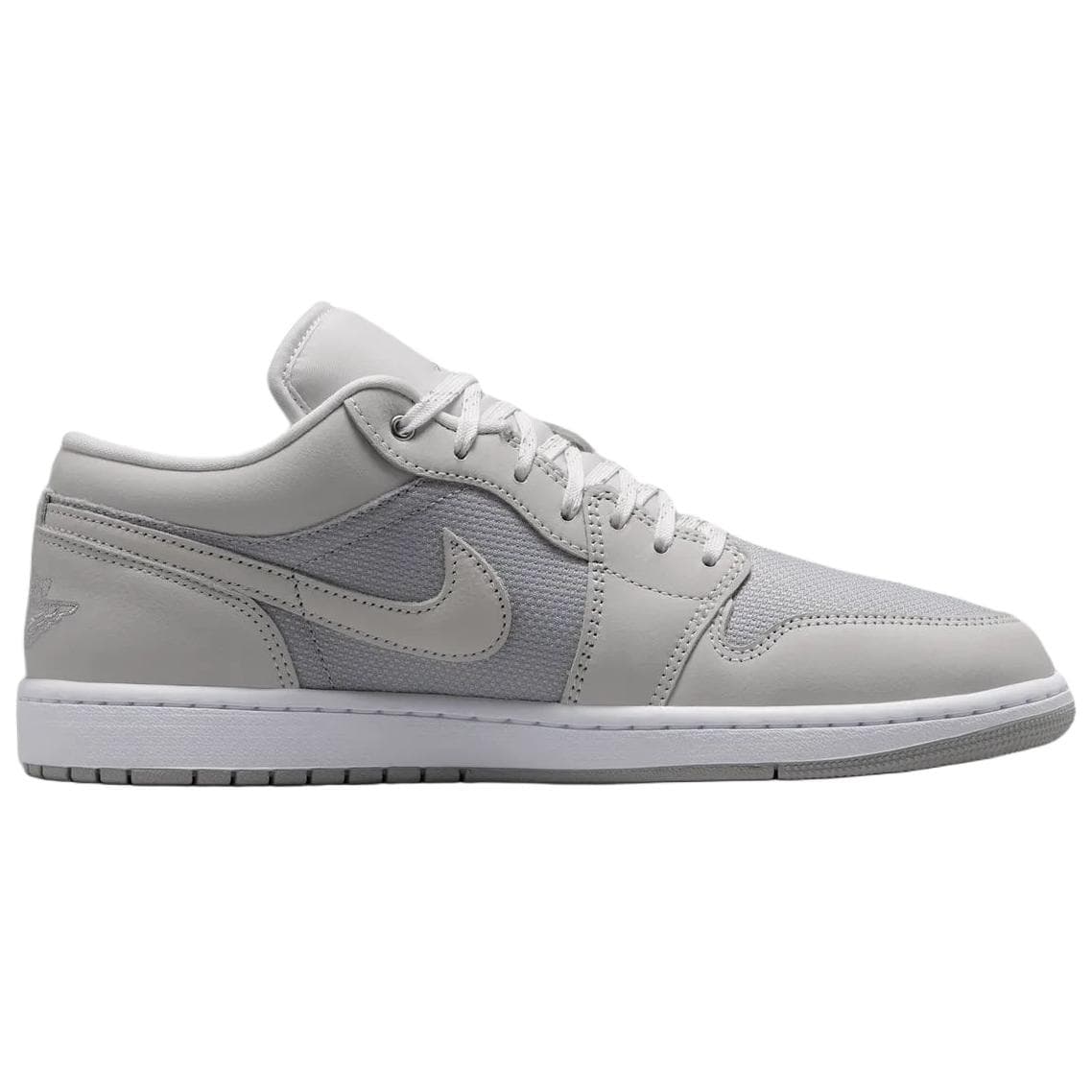 Ретро баскетбольные кроссовки Jordan Air Jordan 1 Ретро-баскетбольные кроссовки Low Топ Светло-серый Мужской - изображение 2